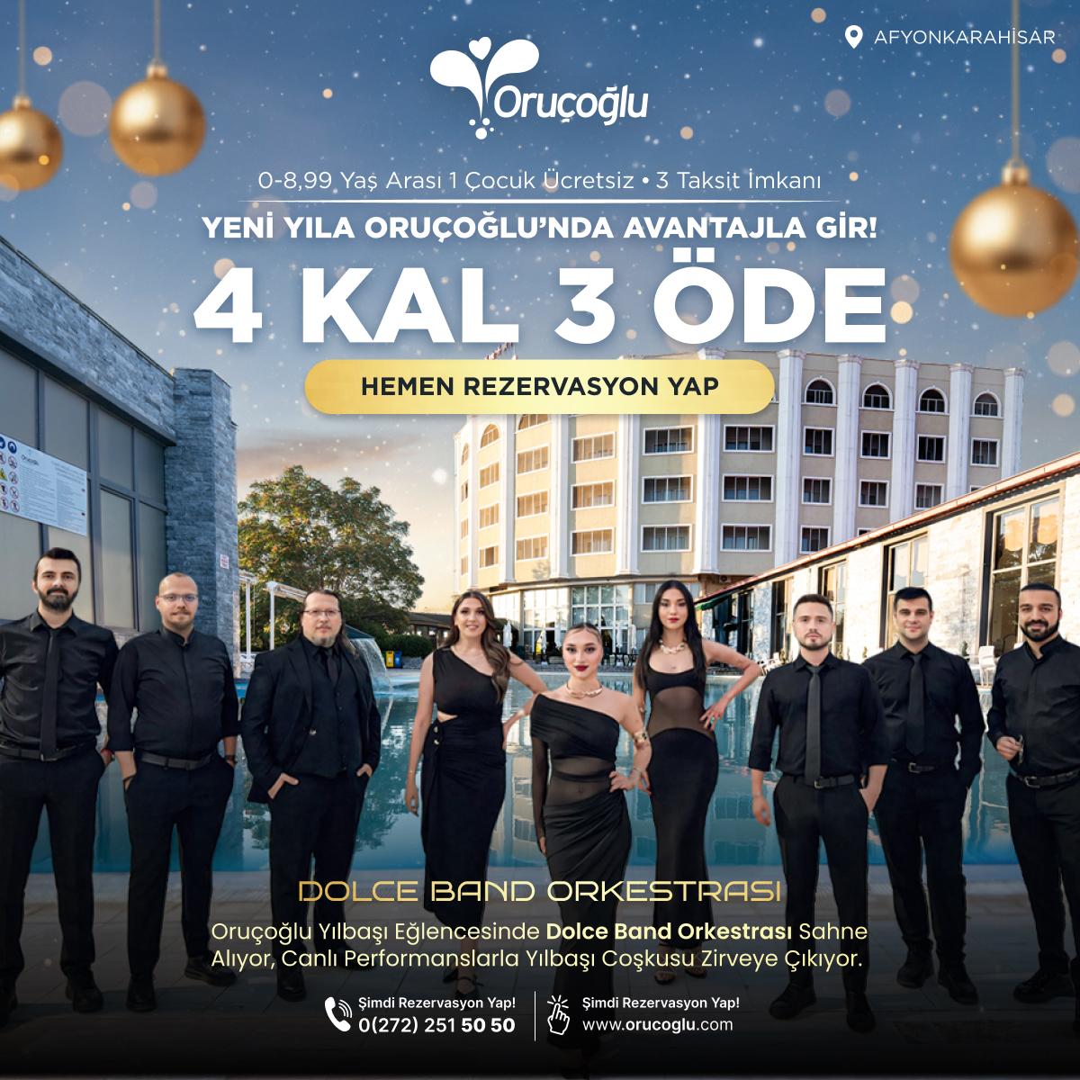 Oruçoğlu’nda Yılbaşı Özel: 4 Kal 3 Öde! image